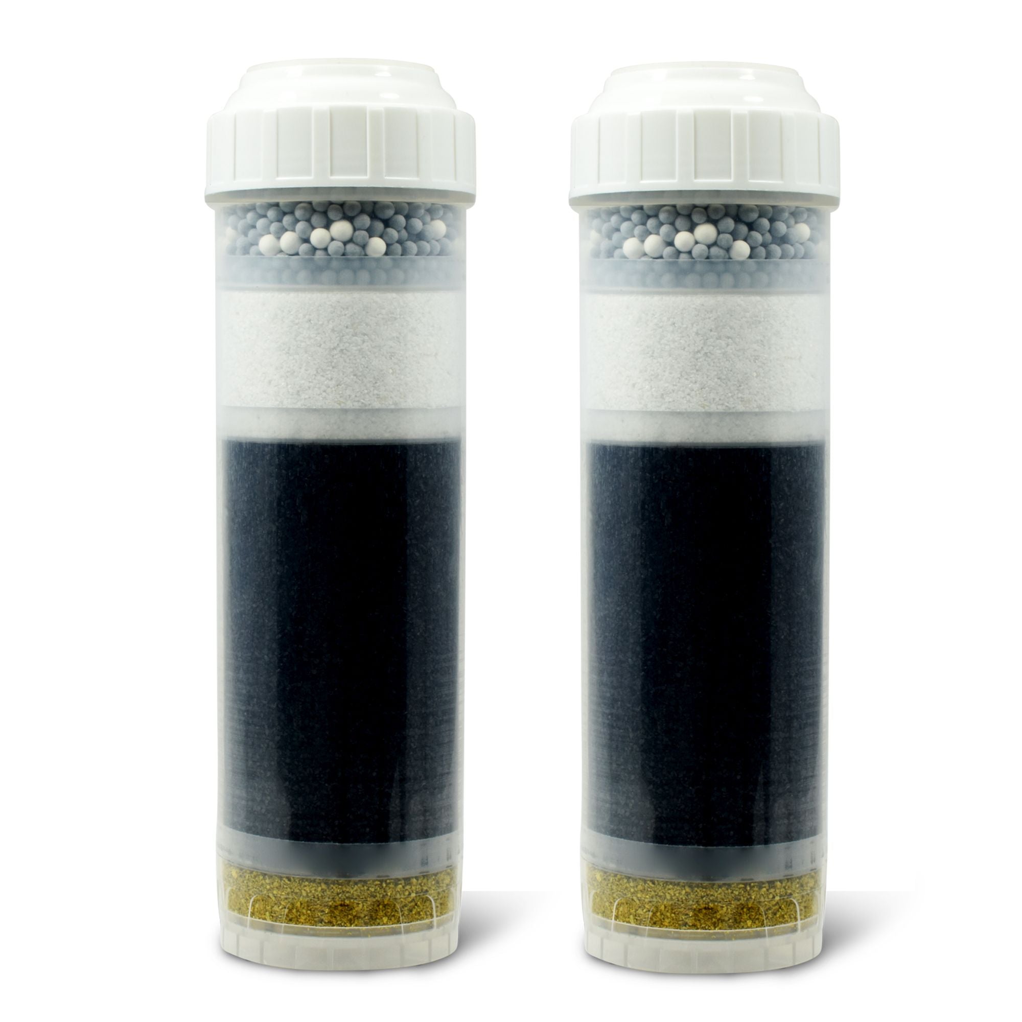 7-Stage Alkaline, Anti-oxidizing, GAC, KDF Countertop Replacement Filter Cartridge - 2PK